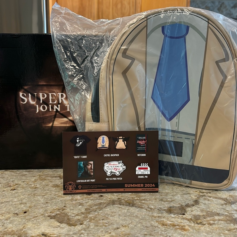 Supernatural Castiel Backpack